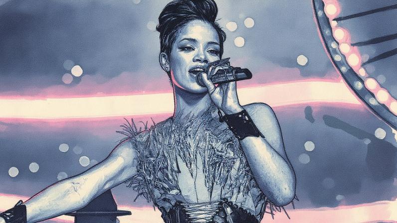 Rihanna's "Breakin' Dishes" finalmente estreia na lista Hot 100 após ser lançada em 2007 (Foto: Reprodução)