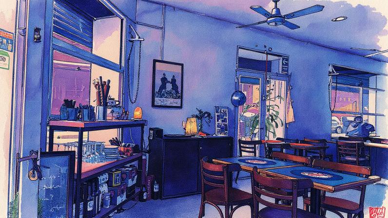 Família Zinola, composta por Gaby, Marta e Juan Carlos, no restaurante Don Carlos, localizado no bairro da Boca, em Buenos Aires (Foto: Reprodução)