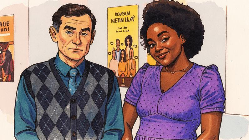 Albérico e sua filha Kellen posam para a foto (Foto: Reprodução)