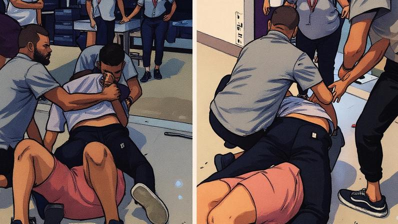 Clientes e funcionários se envolvem em briga durante atendimento em shopping na Tijuca (Foto: Reprodução)