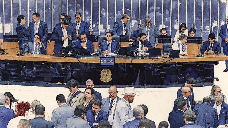 Câmara aprova PEC da Blindagem, aumentando a proteção de deputados contra processos e prisões (Foto: Reprodução)