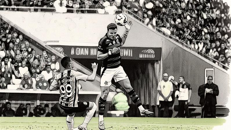 Flamengo, líder do Campeonato Brasileiro, perdeu em casa para o Grêmio na última rodada (Foto: Reprodução)