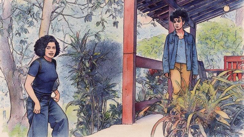 Maria de Fátima e Ana Clara em cena (Foto: Reprodução)