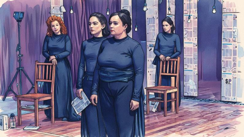 Cena do espetáculo 'Narcisa' (Foto: Reprodução)