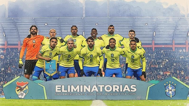 Seleção brasileira se prepara para enfrentar a Bolívia (Foto: Reprodução)