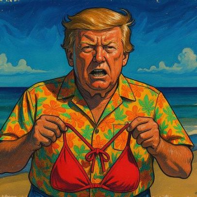 Biquíni brasileiro enfrenta tarifas elevadas com medidas de Trump