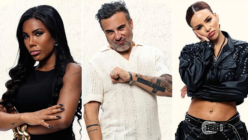 Carol Lekker, Fabiano Moares e Gabily estão na primeira roça de 'A Fazenda' (Foto: Reprodução)