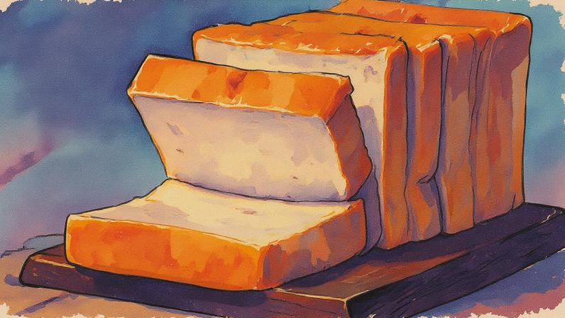 Pão de forma sobre uma superfície clara (Foto: Reprodução)