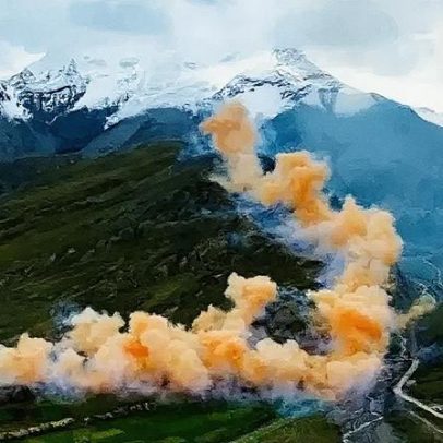 Marca canadense pede desculpas por show de fogos no Tibete