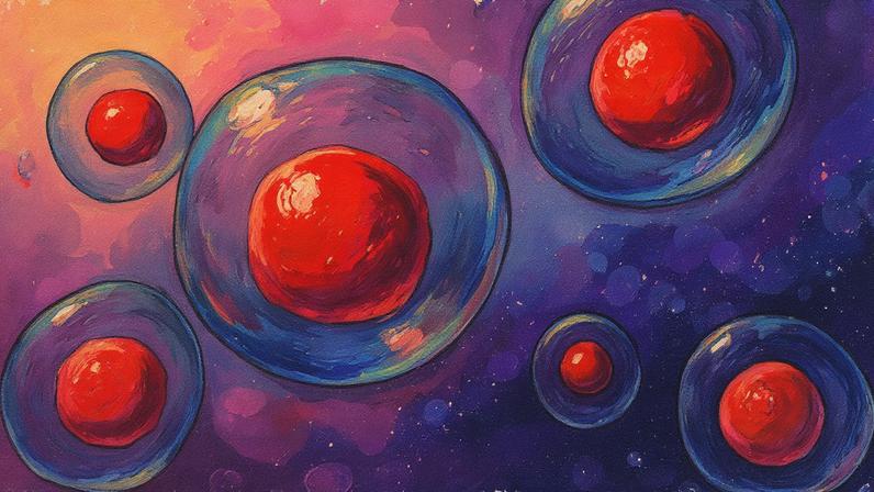 Células-tronco embrionárias em microscópio (Foto: Reprodução)