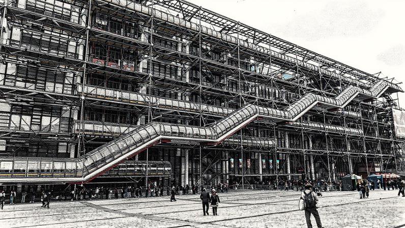 Centro Pompidou em Paris fechará para reforma de 2025 a 2030 (Foto: Reprodução)