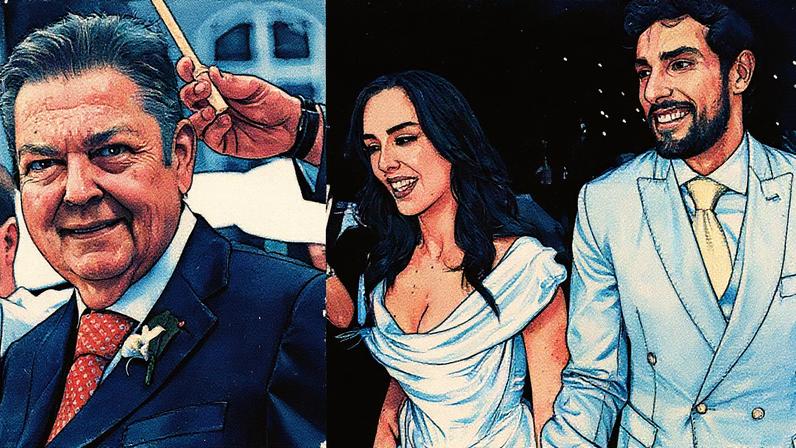 Julinho Casares homenageia Faustão após casamento com Lara Silva (Foto: Reprodução)