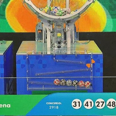 Mega-sena acumula após concurso 2918 não ter acertadores; veja os números sorteados