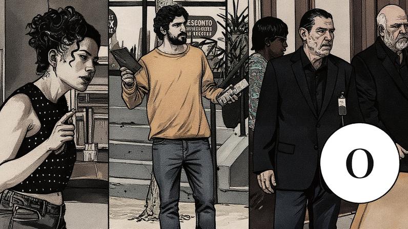 Situações sem sentido em 'Vale tudo' (Foto: Reprodução)