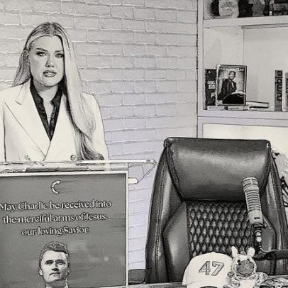 Erika Kirk se pronuncia sobre a morte do marido após tragédia com tiroteio