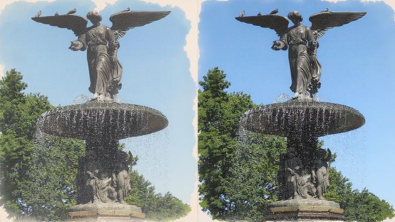 Emma Stebbins’s Bethesda Fountain, Central Park, New York City Photo: Wally Gobetz via Flickr