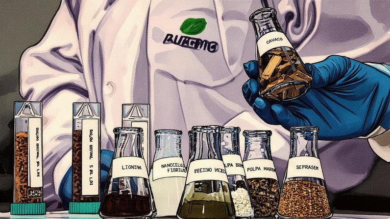 Laboratório da Suzano Papel e Celulose (Foto: Reprodução)