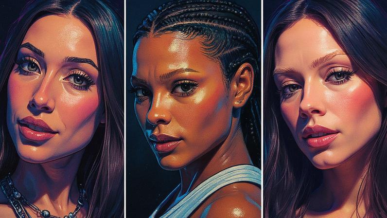 Sobrancelhas descoloridas em tendência entre famosas (Foto: Reprodução)