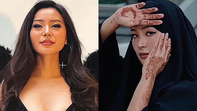 Ex-estrela do pornô Kae Asakura, que se converteu ao islamismo (Foto: Reprodução)