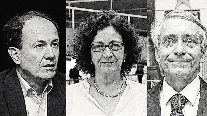 Marcílio Alves, Ana Lucia Duarte Lanna e Aluísio Augusto Cotrim Segurado estão em uma disputa pelo cargo (Foto: Reprodução)