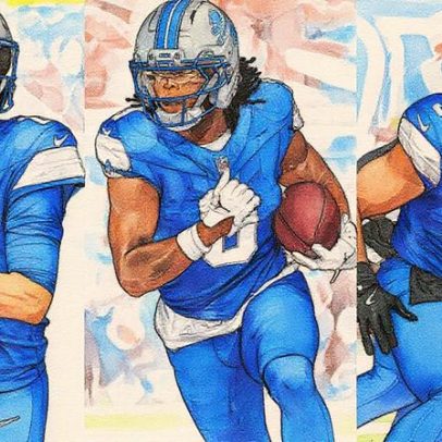 Jared Goff brilha e leva Lions à vitória explosiva sobre os Bears na NFL