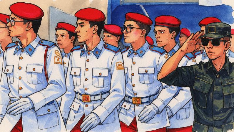 Desfile militar pelo Dia da Independência em Brasília (Foto: Reprodução)