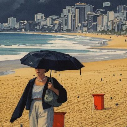 Chuva pode ocorrer a qualquer momento nesta quinta-feira com mínima de 15 graus