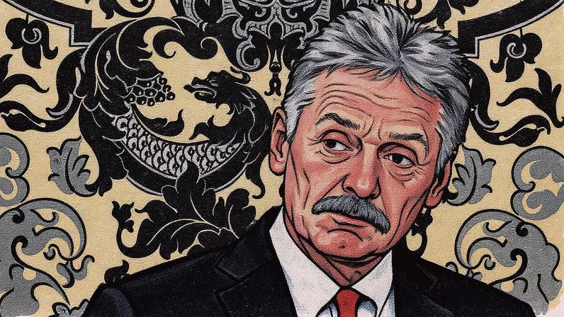 Porta-voz de Putin, Dmitri Peskov, em evento no Kremlin (Foto: Reprodução)