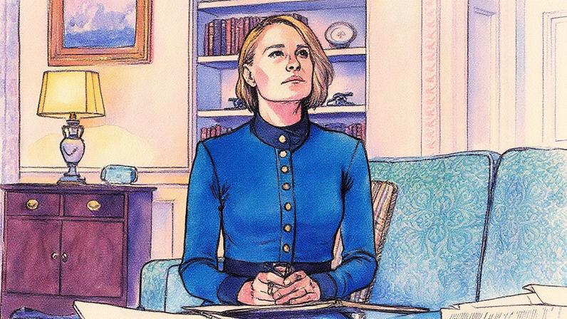 Robin Wright em cena da série 'House of Cards' (Foto: Reprodução)