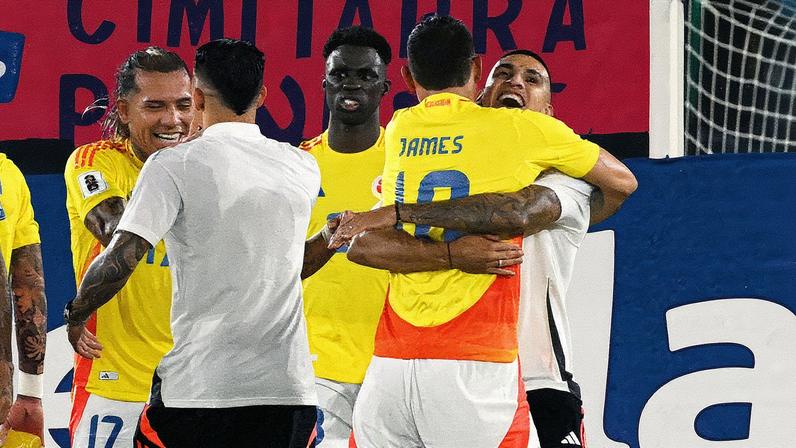 Colômbia foi uma das classificadas à Copa do Mundo (Foto: Reprodução)