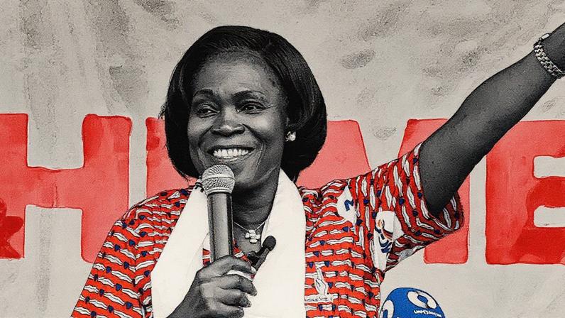 A ex-primeira-dama promete "modernizar" a Costa do Marfim, caso vença a eleição (Foto: Reprodução)