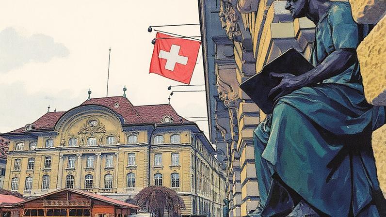 Banco Nacional Suíço em Berna, Suíça, em 12 de dezembro de 2024 (Foto: Reprodução)