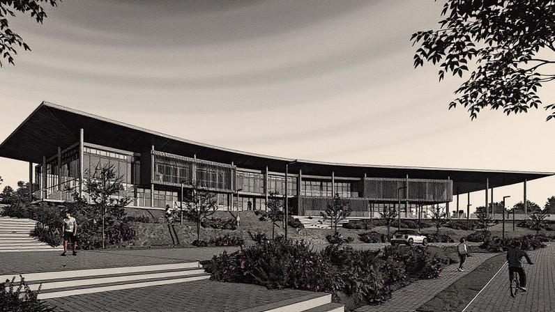 Projeto do Itec (Instituto de Tecnologia e Computação) em construção em Gravataí (RS) (Foto: Reprodução)