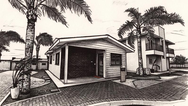 Casa Assunção, um modelo de residência da Espaço Smart (Foto: Reprodução)