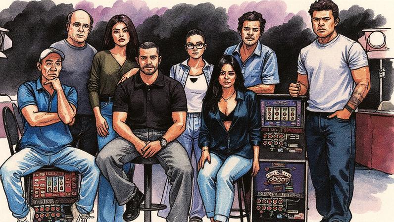 Série 'Os donos do jogo', da Netflix (Foto: Reprodução)