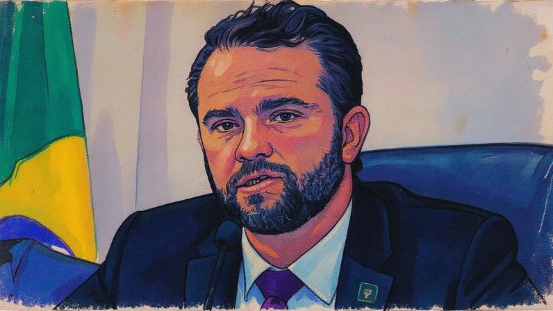 Secretário executivo da Fazenda, Dario Durigan, em evento oficial (Foto: Reprodução)