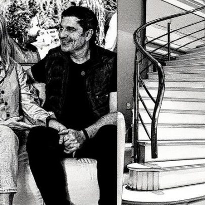 Ana Hickmann e Edu Guedes revelam detalhes de cobertura duplex com escada imponente