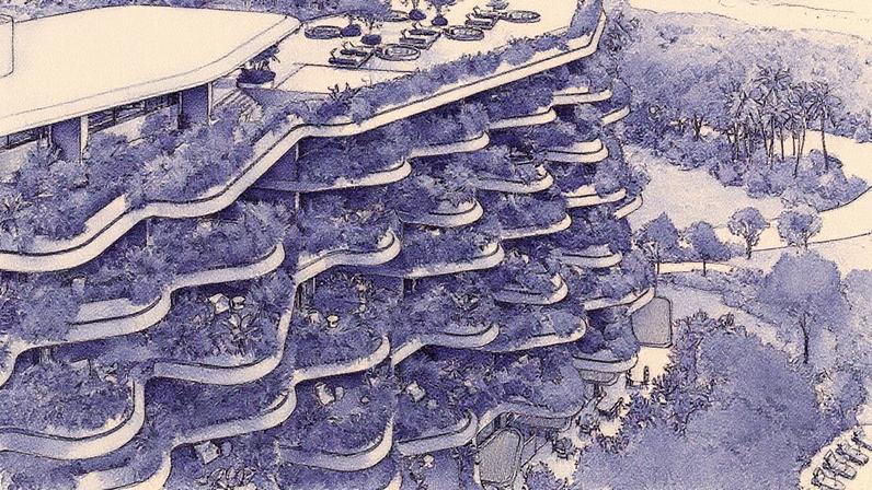 Empreendimento Tempo, da Muze, localizado na Praia Brava (Foto: Reprodução)