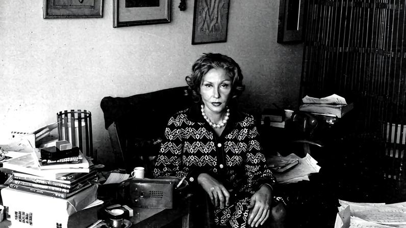 Escritora Clarice Lispector em retrato (Foto: Reprodução)