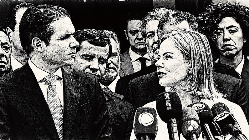 Ministra Gleisi Hoffmann destaca a aprovação de medida provisória pela Câmara após queixa de Hugo Motta (Foto: Reprodução)