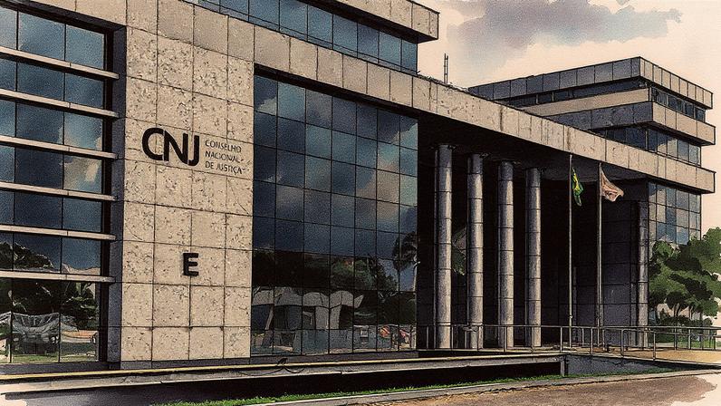 Prédio do Conselho Nacional de Justiça em Brasília (Foto: Reprodução)