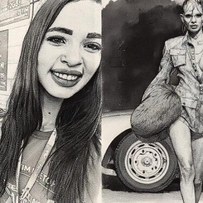 Jovem indígena se destaca como modelo na Semana de Moda de Nova York