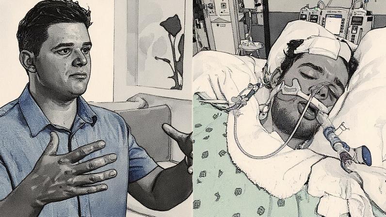 Homem chamado Gabe Poirot em uma foto (Foto: Reprodução)