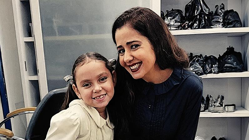 Maitê Page e Cristiane Amorim posam para a foto (Foto: Reprodução)