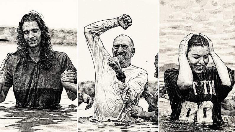 Harvest batiza milhares de pessoas em 2 anos. (Captura de tela/YouTube/Greg Laurie)