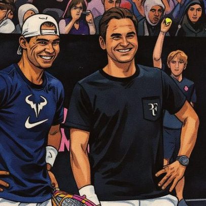 Federer planeja realizar série de exibições ao lado de Nadal