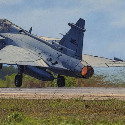 Brasil busca Gripen usado para evitar apagão no sistema de defesa nacional