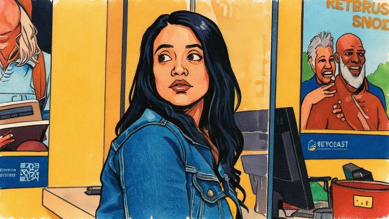 Atriz Dascha Polanco interpreta a brasileira Marcela Borges no filme 'Terror Comes Knocking' (Foto: Reprodução)