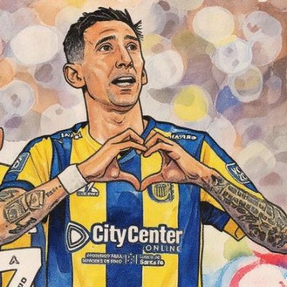 Di María marca gol olímpico e Rosario Central empata com Boca Juniors na Argentina