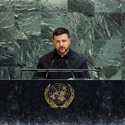 Mundo enfrenta a corrida armamentista mais devastadora da história, afirma Zelensky